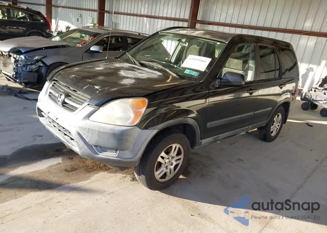 2002 Honda Cr-V Ex z USA, uszkodzony, nr VIN JHLRD78802C064395